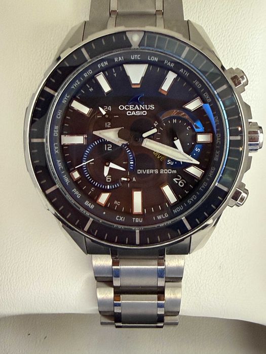 В наявності! Casio Oceanus Cachalot OCW-P2000B-1A