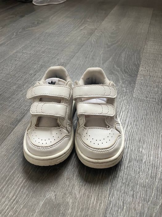 Білі шкіряні Кросівки adidas NY p.22,