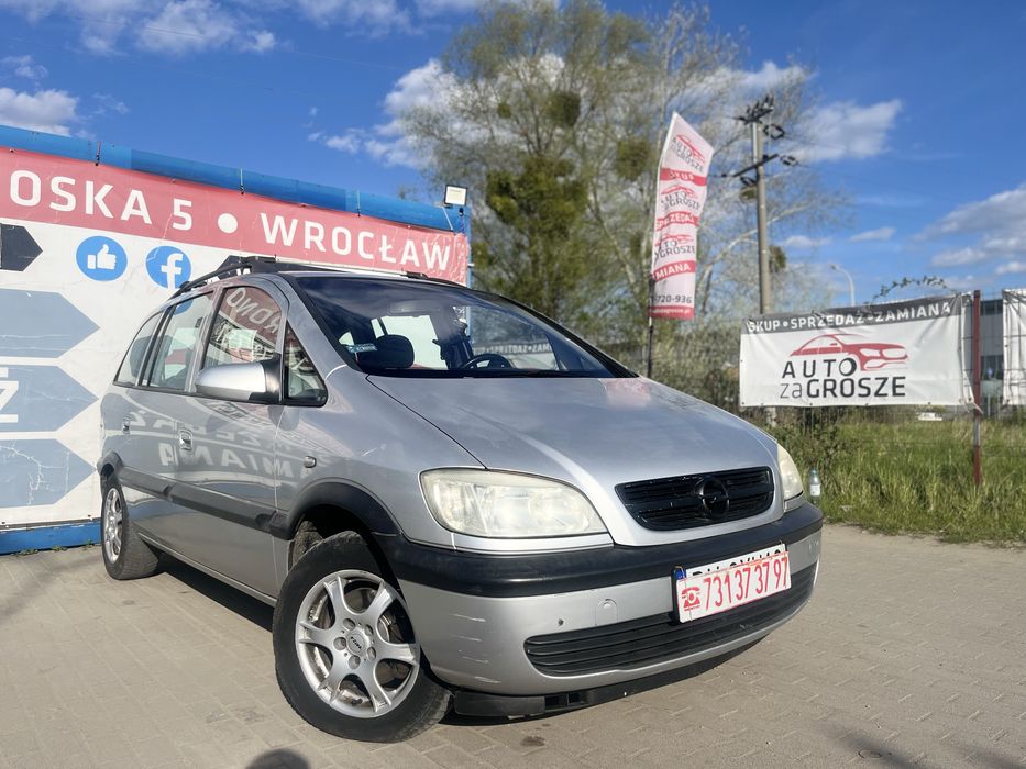 Opel Zafira 1.8 Benzyna//LPG//AUTOMAT//7-osobowa//HAK//Zamiana