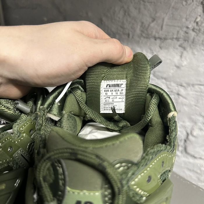Balenciaga Runner Green /баленсіага раннер зелені, балансіаги