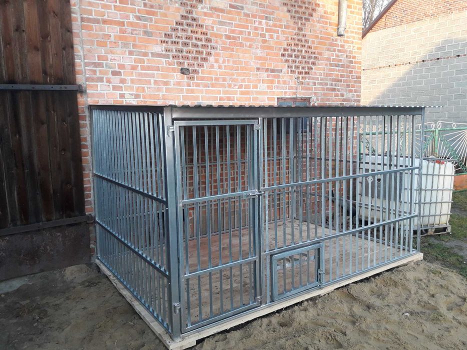 Kojec boks dla psa.  Ocynkowany.  Producent. 3x2 , 3x3, 4x3, 4x2