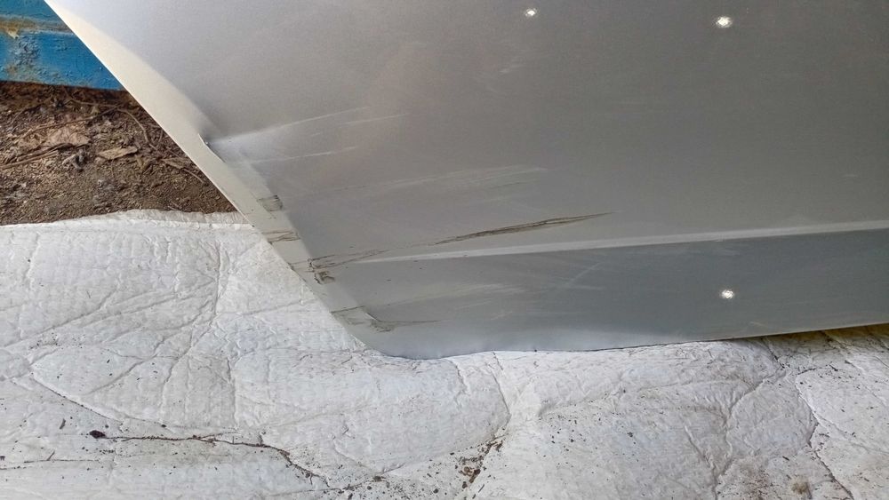 Дверь задняя правая Skoda Fabia 3 Шкода Фабия под ремонт