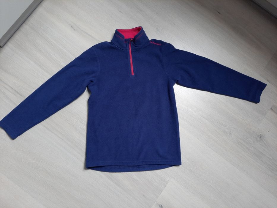 Bluza sportowa polarowa polar Decathlon rozm. 134