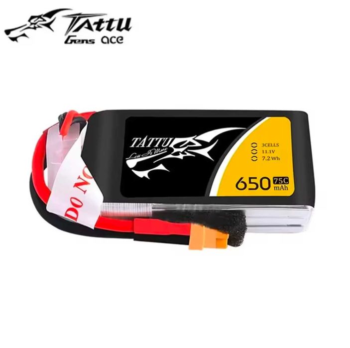 Акумулятор Tattu LiPo 3s, 4s 650mA, 850mA, 1550mA, 2000mA, XT30/XT60