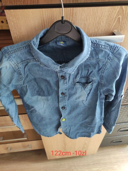 Bluza i koszula jeansowa