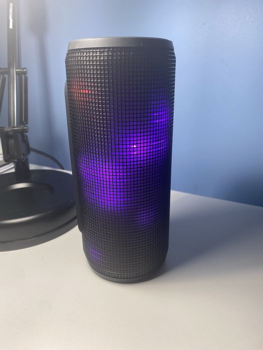 Głosnik bluetooth Trust DIXXO - światła imprezowe, USB, AUX, Karta SD!