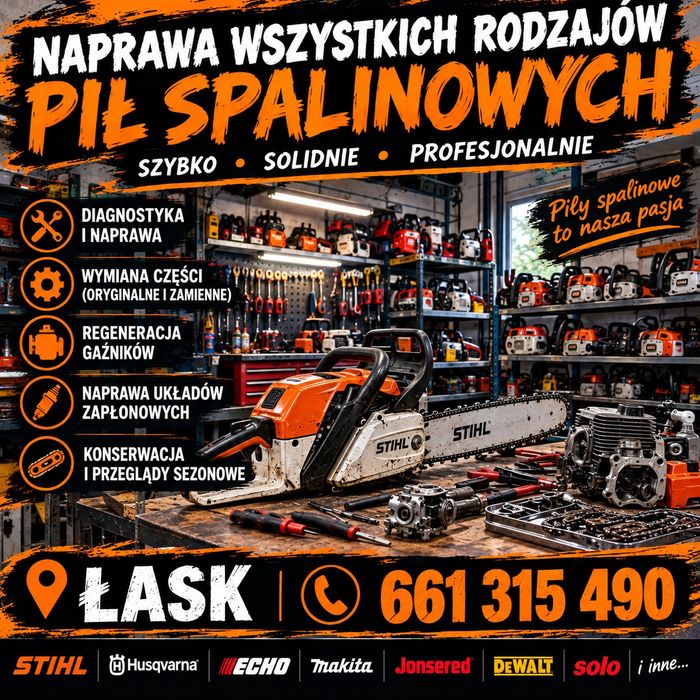 Naprawa pił spalinowych