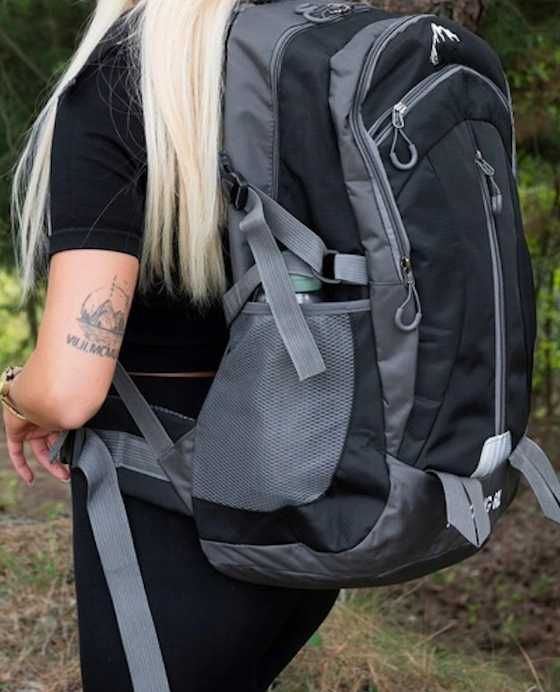 XXL Mocny Plecak Turystyczny 60L Górski Trekking Męski Damski + GRATIS