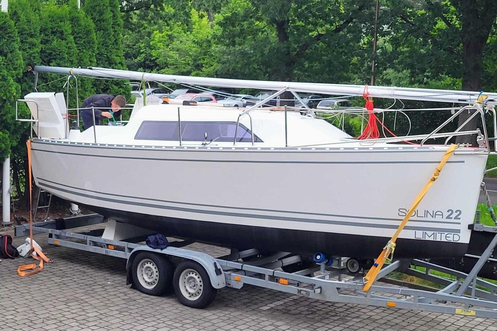 SOLINA 22 Jacht żaglowy 7m Nowy ful obcja max wyposażony Rzeszów .biał
