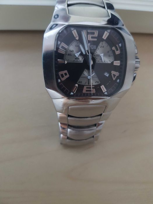 Zegarek meski LOTUS Chronograf 15501 bransoleta Japan nowa bateria
