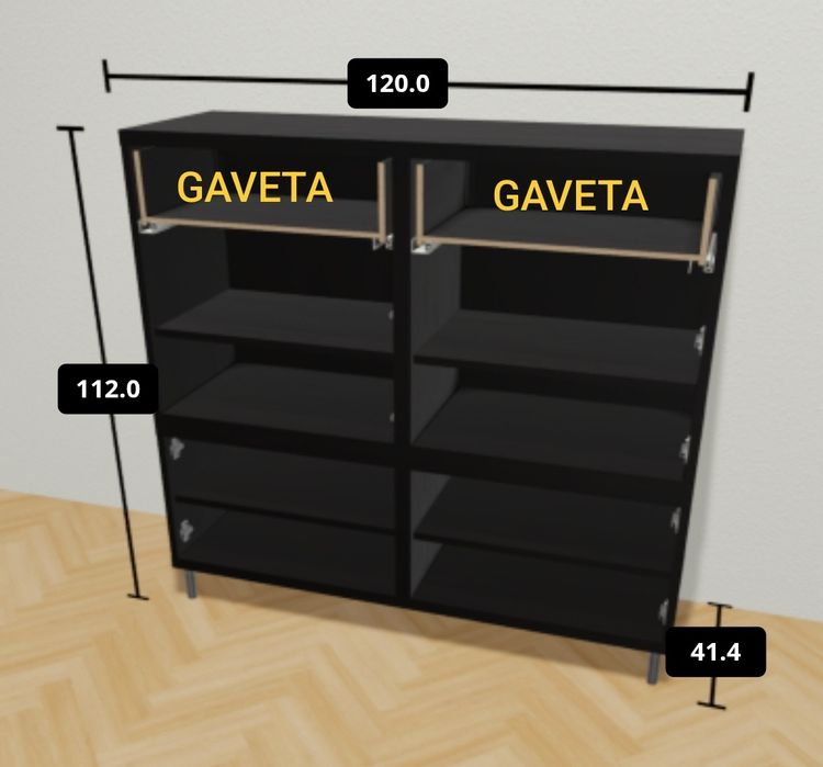 Aparador IKEA  (A112xL120xP41.5)