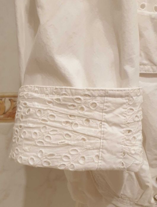Ветровка белая 100% cotton