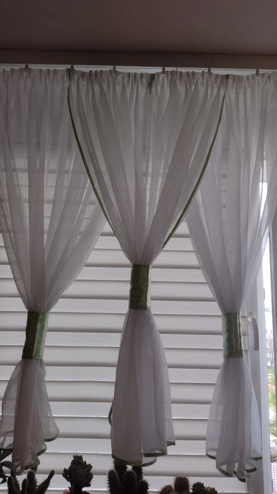 Firanka kresz biały 300/130