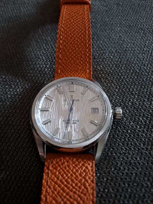 Relógio automático CRONOS seiko c mov pt5000 36mm