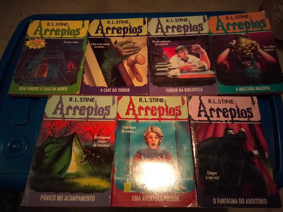 Coleção de Livros "Arrepios"