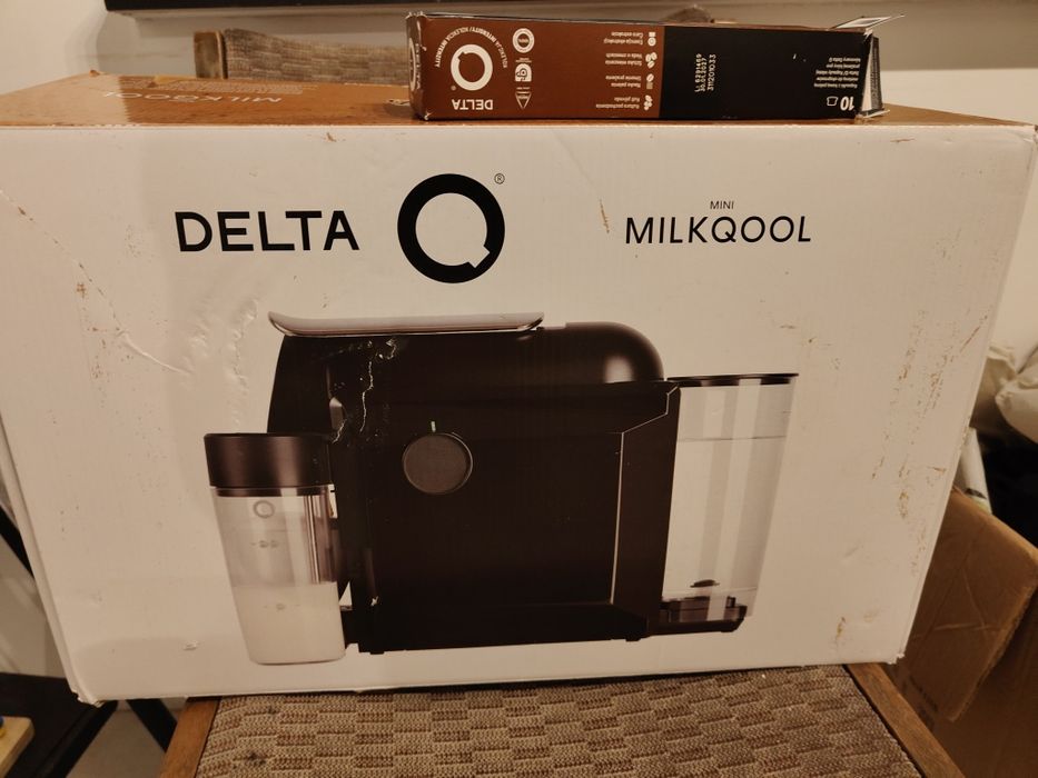 Ekspres do kawy na kapsułki Delta Milqool mini