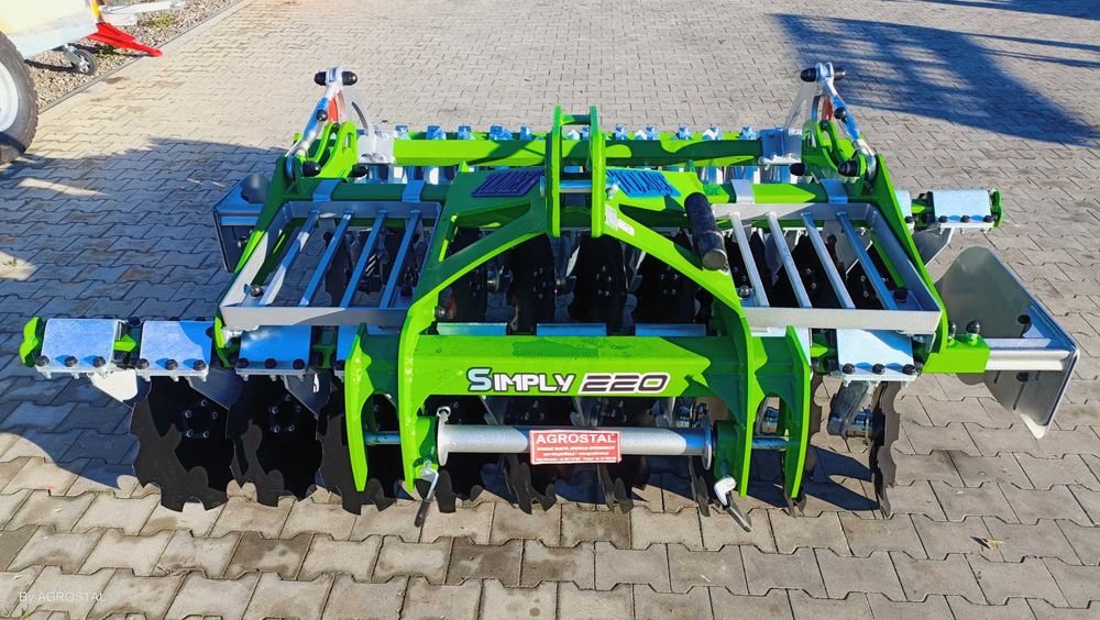Brona talerzowa Tolmet SIMPLY 2,5m talerz OFAS 510 wał DASZEK AGROSTAL