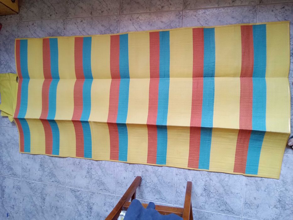 Esteiras de praia e bolsa