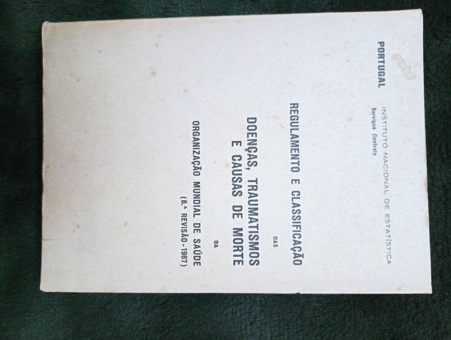Regulamento e classificação das doenças, traumatismos ..- 1967