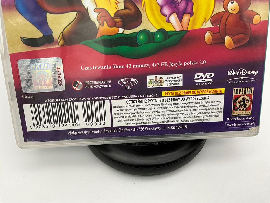 Chip i Dale: Drużyna R.R. – Mali bohaterowie DVD, 1989, Disney