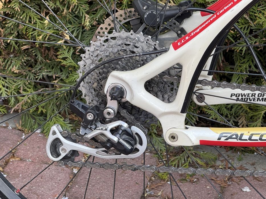 Rower MTB full carbon WHEELER Falcon 20 XT 3x10