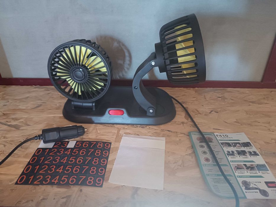 Двоголовий вентилятор автомобільний б/у