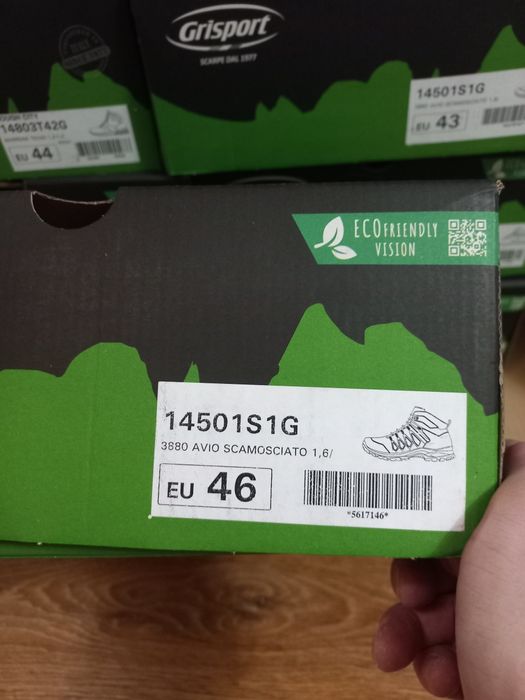 Черевики чоловічі grisport 14501s1g трекінгові тактичні