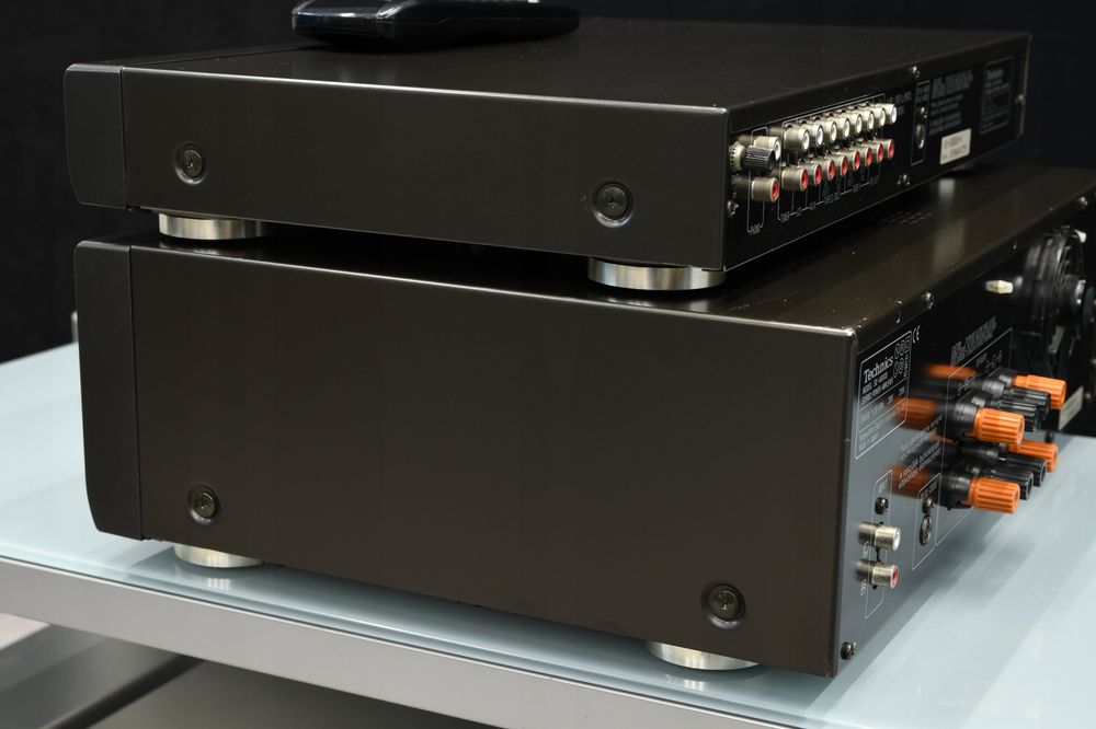 wzmacniacz stereo końcówka mocy i przedwzmacniacz Technics A800S