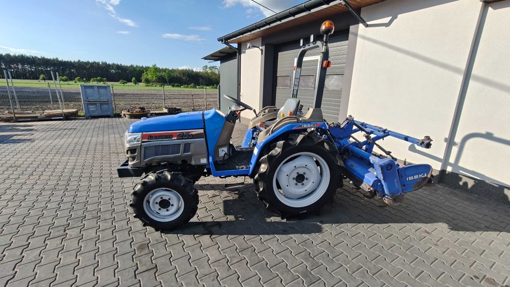 Traktorek Iseki Sial Hunter 253 + Glebogryzarka