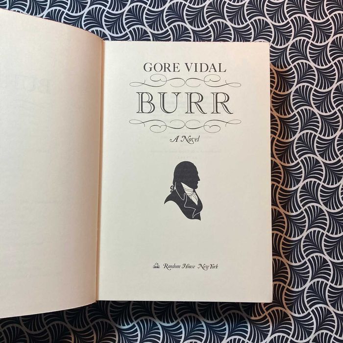 Burr	(1st edition, BCE) - Gore Vidal