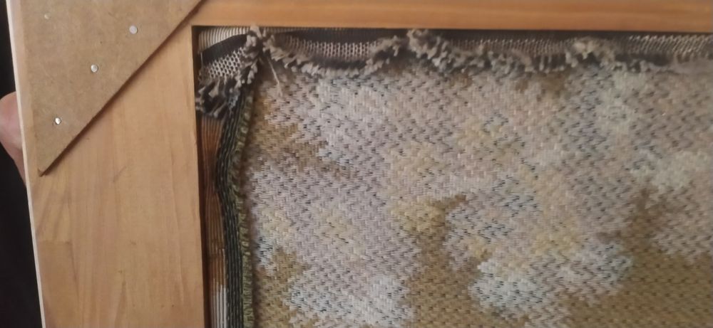 Arras, gobelin duży 190 cm x 114 cm. Stan bardzo dobry. Rama Warszawa