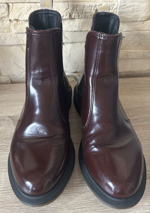Dr. Martens Vegan Flora Chelsea red cherry r.39