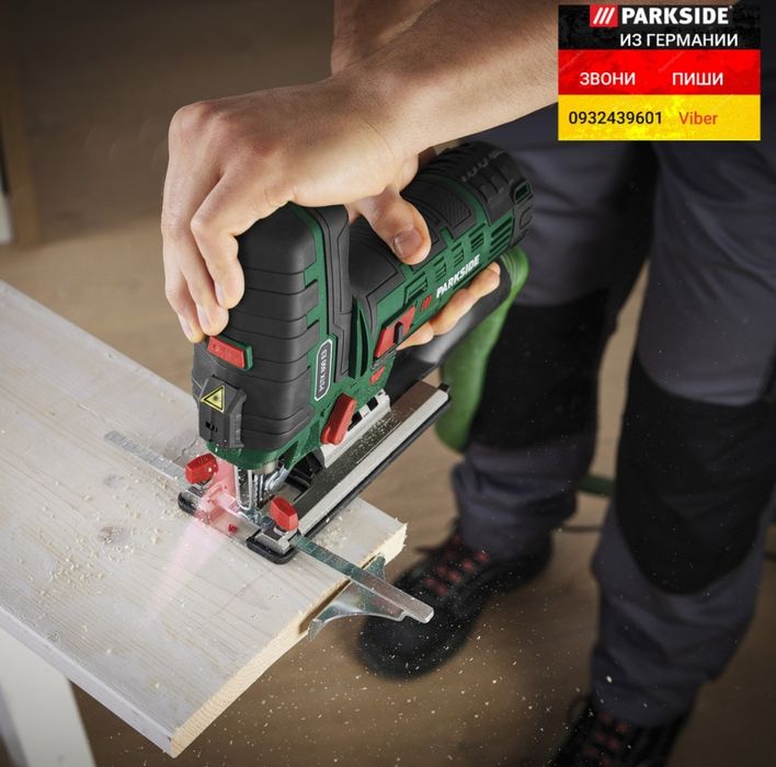 Электро лобзик сетевой грибовидный из ГЕРМАНИИ Parkside PSTK 800 D3