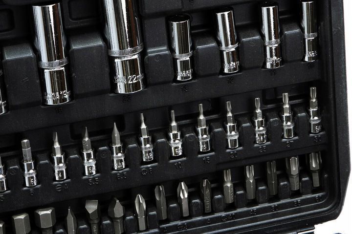 Набор инструмента головок ключей MAR-POL PROFESSIONAL: 108 элементов