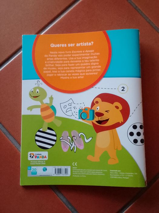4 Livros didácticos infantis escolares - Envio Grátis Ctt