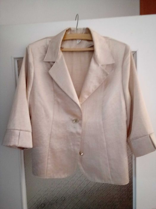 Żakiet złotawy letni, rozmiar M