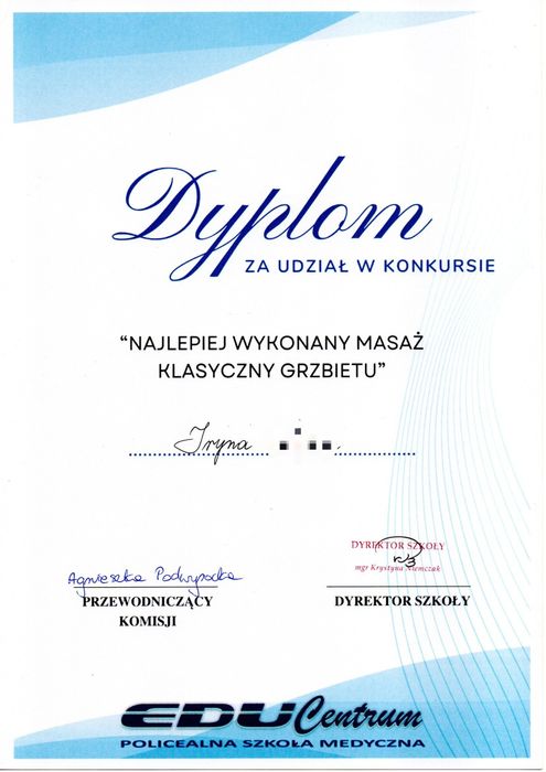 Masaz relaksacyjny, masaz ciała,  Taping