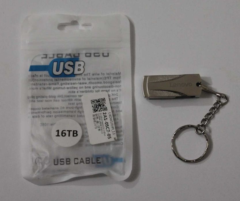 Флешка Lenovo 16 тб. USB3.0