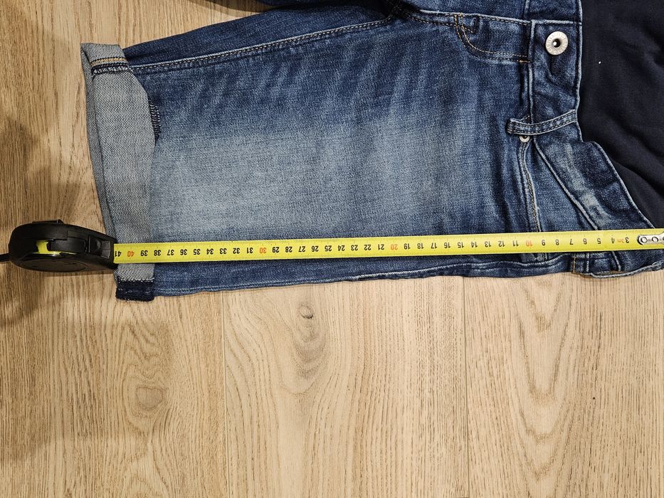Spodenki krótkie jeansowe ciążowe H&M 36 S