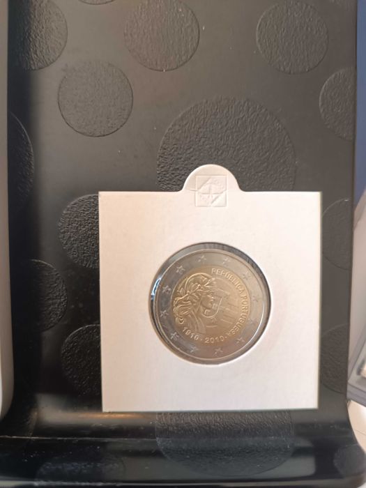 Moeda  2€ 100 anos da constituição da República Portuguesa