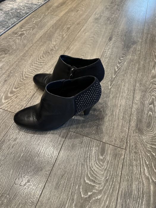 Botki damskie Gery Weber skora naturalna