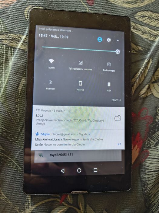 Tablet 7" smartfon telefon navitel T300 3G