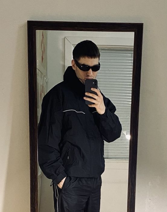 (S-M) DICKIES Черная курточка на мембране весенняя осенняя tnf gore tex ветровка