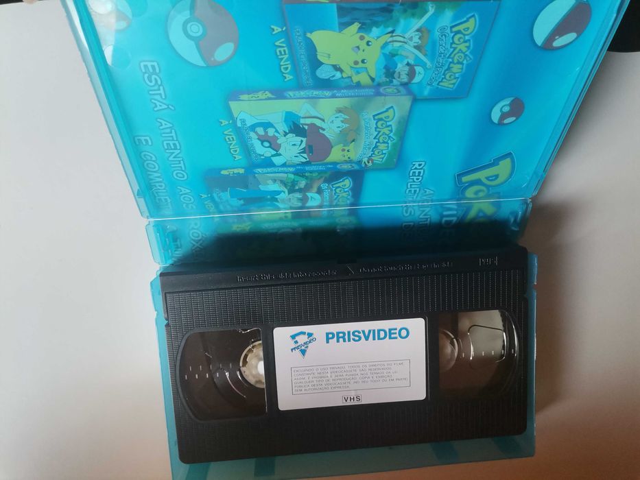 Pokémon VHS Cassete encontro relâmpago