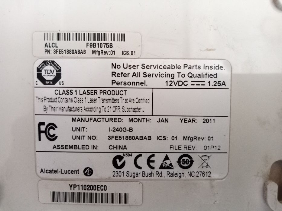 Модем алькатель,в рабочем состоянии.