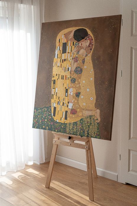 Pocałunek G.Klimt obraz olejny