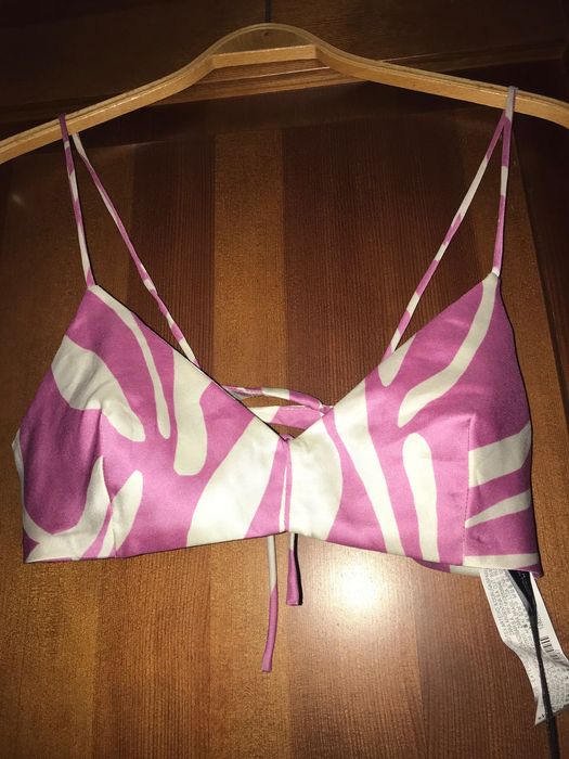 Hit sezonu stanik top panterka  zebra Zara