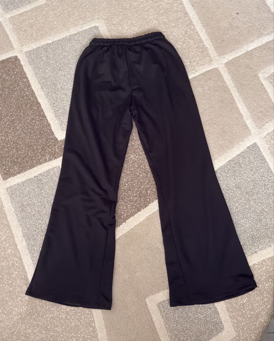 flared pants black