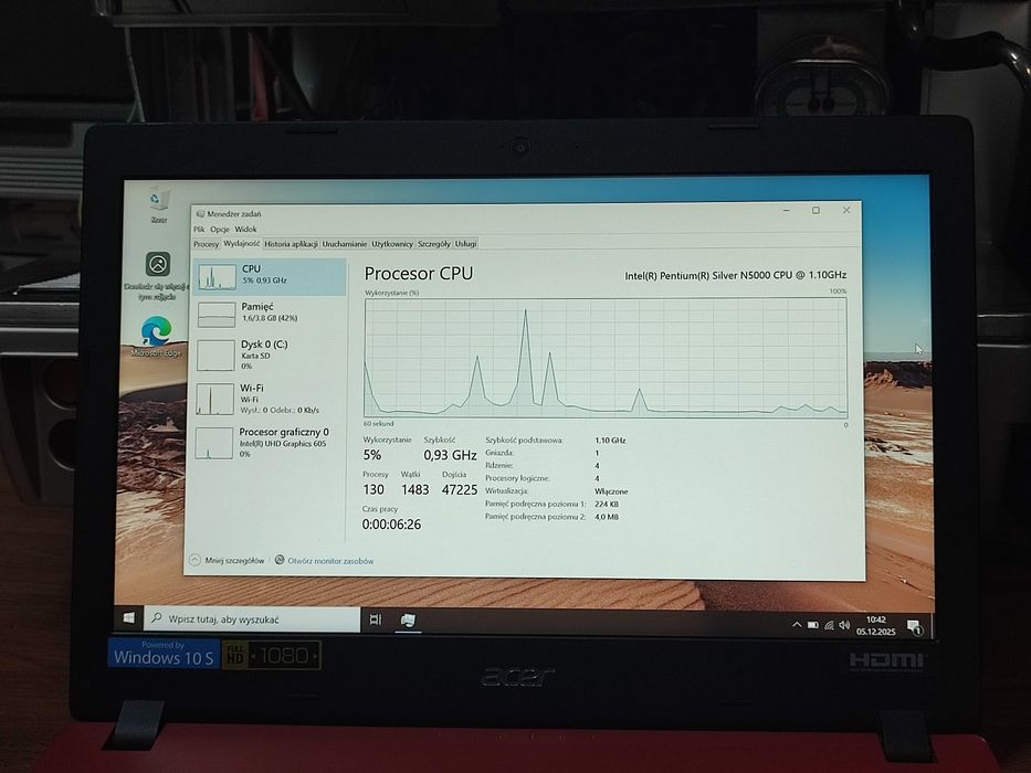 ACER ASPIRE 1 - N17Q4  N5000/4/64GB WIN10