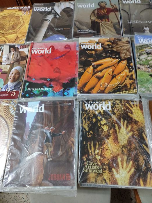 Aramco World Magazine de Nov/Dez 98 até Mai/Jun 2015